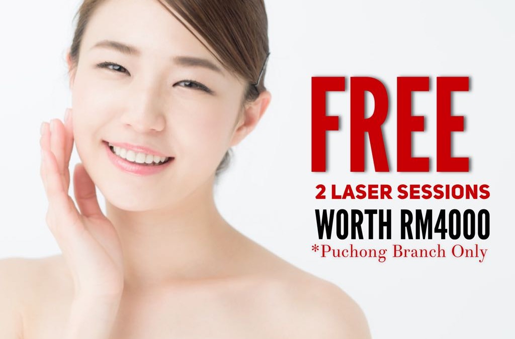 FREE Brightening Laser worth RM4000 at Premier Clinic Puchong